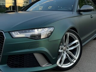 2017 Audi RS 6 performance III (C7) Рестайлинг, зелёный, 7700000 рублей, вид 3