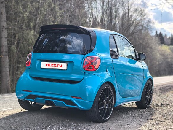 2016 Smart Fortwo III, синий, 1100000 рублей - вид 22