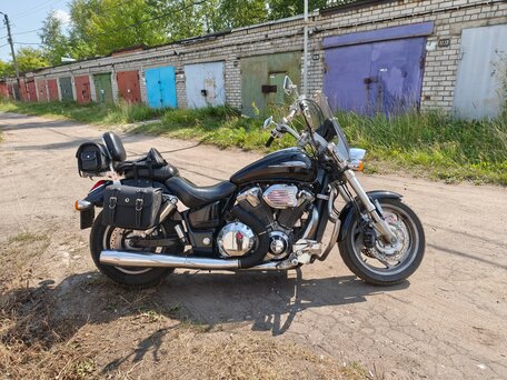 2003 Honda VTX 1800, чёрный, 560000 рублей, вид 1