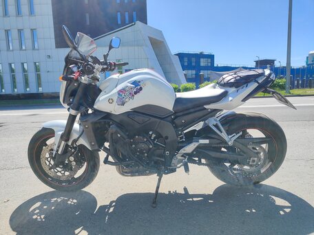 2008 Yamaha FZ1, белый, 500000 рублей, вид 5