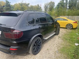 2008 BMW X5 30i II (E70), чёрный, 1300000 рублей, вид 4