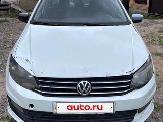 2019 Volkswagen Polo V Рестайлинг, белый, 515000 рублей, вид 1