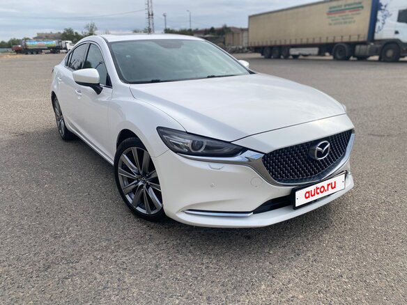 2019 Mazda 6 III (GJ) Рестайлинг 2, белый, 2150000 рублей - вид 1