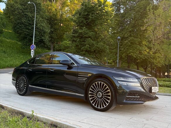 2021 Genesis G80 II, чёрный, 3300000 рублей - вид 5
