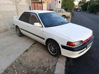 1994 Mazda 323 IV (BG), белый, 150000 рублей, вид 4