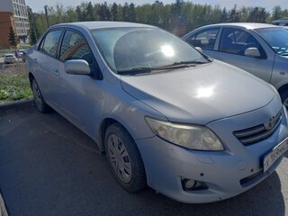 2007 Toyota Corolla X (E140, E150), голубой, 550000 рублей, вид 2