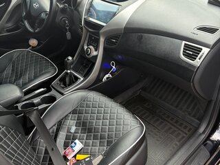 2011 Hyundai Elantra V (MD), чёрный, 650000 рублей, вид 5