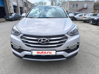 2016 Hyundai Santa Fe III Рестайлинг, серый, 1850000 рублей, вид 2