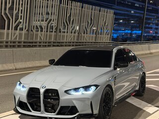 2021 BMW M3 Competition Package VI (G80), серебристый, 6900000 рублей, вид 3
