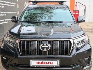 2021 Toyota Land Cruiser Prado 150 Series Рестайлинг 3, чёрный, 6850000 рублей, вид 2