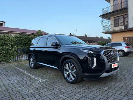 2020 Hyundai Palisade I, чёрный, 3650000 рублей, вид 3