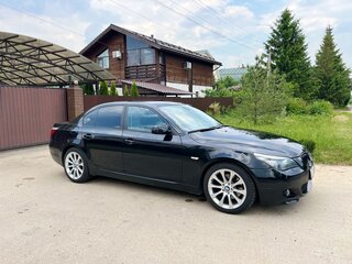 2007 BMW 5 серии 530xd V (E60/E61) Рестайлинг, чёрный, 1500000 рублей, вид 1
