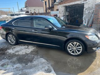 2012 Lexus LS 460 IV Рестайлинг, чёрный, 1700000 рублей, вид 4