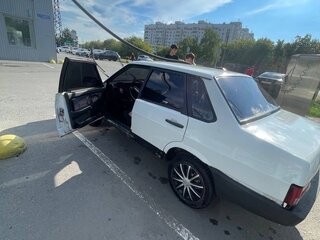 1992 Lada (ВАЗ) 21099, белый, 55000 рублей, вид 5