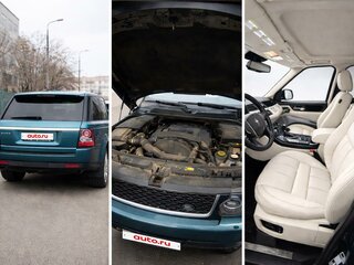 2012 Land Rover Range Rover Sport I Рестайлинг, синий, 1300000 рублей, вид 2