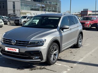 2019 Volkswagen Tiguan II, серебристый, 3650000 рублей, вид 2