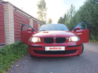 2008 BMW 1 серии 116i I (E81/E82/E87/E88) Рестайлинг, красный, 490000 рублей, вид 1