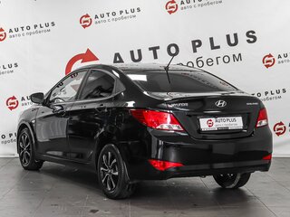 2015 Hyundai Solaris I Рестайлинг, чёрный, 1149000 рублей, вид 2