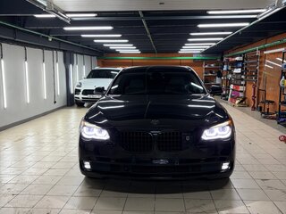 2009 BMW 7 серии 730d V (F01/F02/F04), чёрный, 1770000 рублей, вид 2