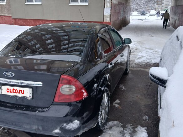 2009 Ford Focus II Рестайлинг, чёрный, 600000 рублей - вид 8