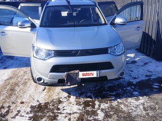 2012 Mitsubishi Outlander III, серебристый, 1457000 рублей, вид 1