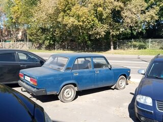 2008 Lada (ВАЗ) 2107, синий, 150000 рублей, вид 5