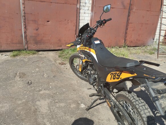 2021 Motoland Blazer 250, оранжевый, 115000 рублей - вид 2