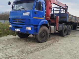 2021 КамАЗ 43118, синий, 6300000 рублей, вид 1