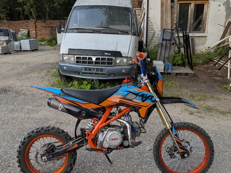 2023 Kayo Evolution YX140EM, оранжевый, 60000 рублей, вид 2