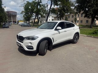 2016 BMW X6 30d II (F16), белый, 3480000 рублей, вид 1