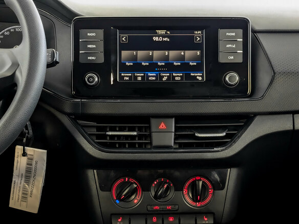 2021 Volkswagen Polo VI, серый - вид 14