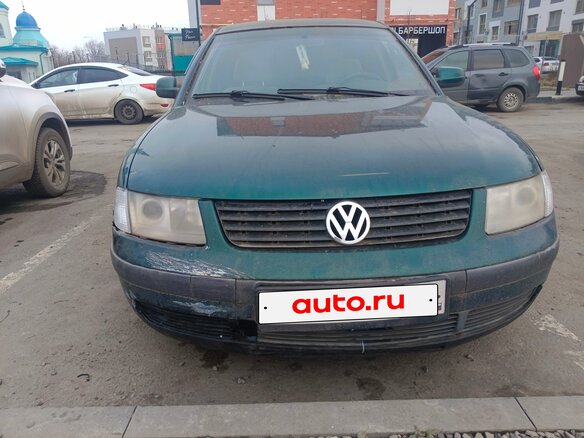 1997 Volkswagen Passat B5, зелёный, 140000 рублей - вид 9