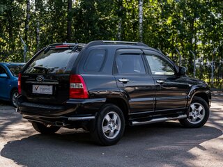 2008 Kia Sportage II Рестайлинг, чёрный, 659001 рублей, вид 2