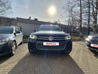 2013 Volkswagen Touareg II, чёрный, 2150000 рублей, вид 1