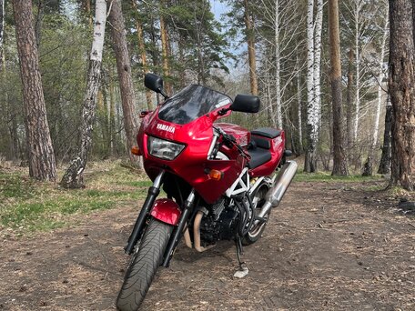1999 Yamaha TRX850, красный, 280000 рублей, вид 5