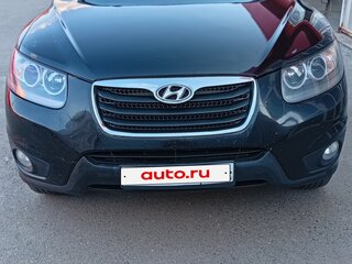 2010 Hyundai Santa Fe II Рестайлинг, чёрный, 1400000 рублей, вид 2