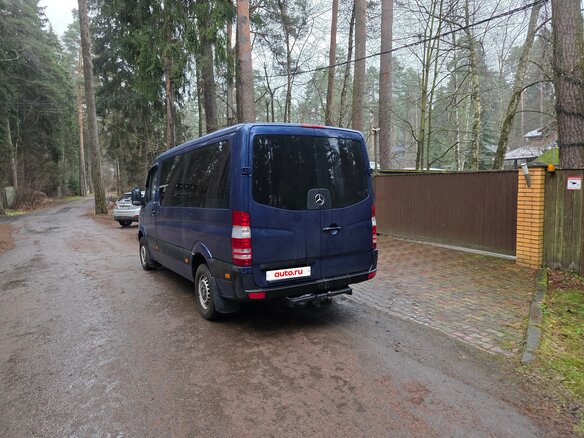 2007 Mercedes-Benz Sprinter, синий - вид 3