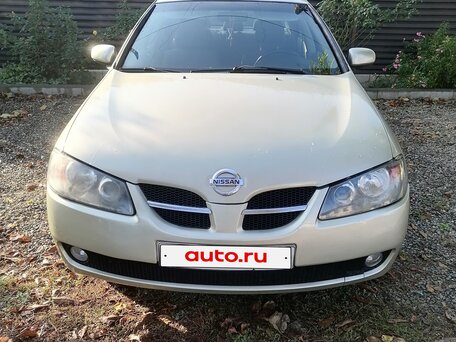 2002 Nissan Almera II (N16) Рестайлинг, золотистый, 339000 рублей, вид 1