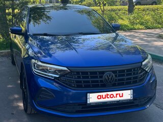 2020 Volkswagen Polo VI, синий, 1550000 рублей, вид 3