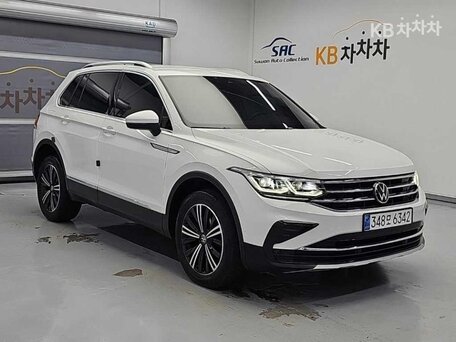 2023 Volkswagen Tiguan II Рестайлинг, белый, 3190000 рублей, вид 4