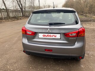 2013 Mitsubishi ASX I Рестайлинг, серый, 980000 рублей, вид 4