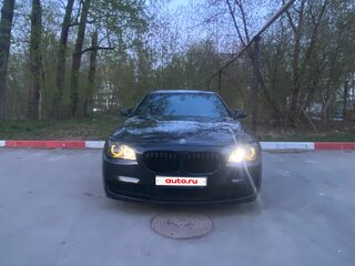 2009 BMW 7 серии Long 750Li xDrive V (F01/F02/F04), синий, 1700000 рублей, вид 3