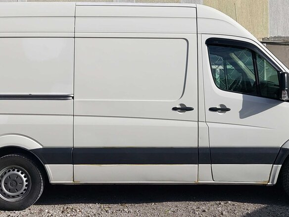2008 Volkswagen Crafter, белый, 1400000 рублей - вид 1