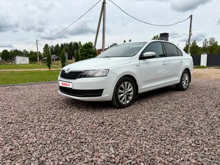 2019 Skoda Rapid I Рестайлинг, белый, 1070000 рублей, вид 1
