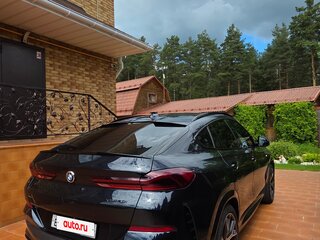 2021 BMW X6 40i III (G06), синий, 8500000 рублей, вид 4