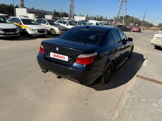 2008 BMW 5 серии 525i V (E60/E61) Рестайлинг, синий, 1050000 рублей, вид 3