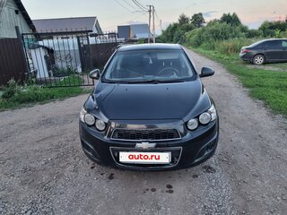 2013 Chevrolet Aveo II, чёрный, 590000 рублей, вид 2