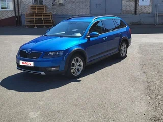 2014 Skoda Octavia Scout III (A7), синий, 1447000 рублей, вид 1
