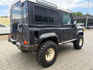2007 Land Rover Defender 90 I Рестайлинг, чёрный, 1200000 рублей, вид 4