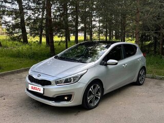 2016 Kia Ceed II Рестайлинг, серебристый, 950000 рублей, вид 2